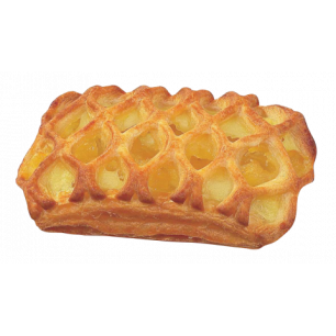 Jalousie pommes et crème pâtissière
